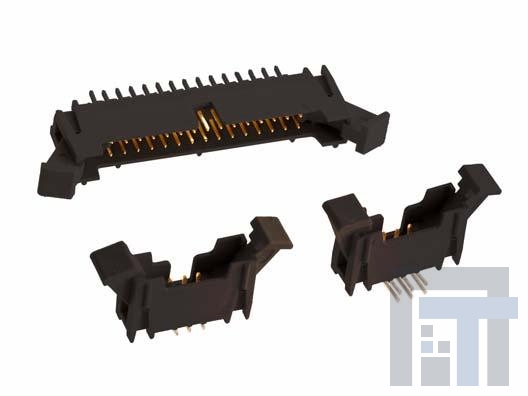 155206-2200-RB Проводные клеммы и зажимы 6P SURF MT 30u GOLD MOLD LATCH