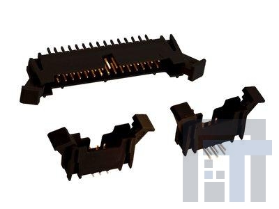 155220-5403-RB Проводные клеммы и зажимы LATCH/EJECT HDR 20CONT.155