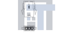 1586102-3 Проводные клеммы и зажимы 3P PLUG VAL-U-LOK SR PM V0