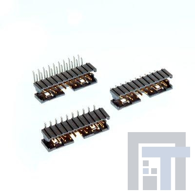 159140-6002 Проводные клеммы и зажимы SHROUD BRD MNT HDR 2X2MM PITCH 159SER