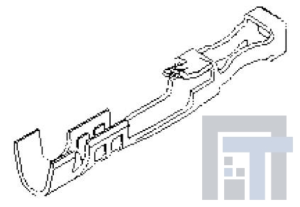 16-02-1118 Проводные клеммы и зажимы SL Term Crp HiFrc F Frc F Tin 32-36 Reel