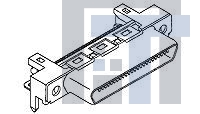 1658751-1 Проводные клеммы и зажимы 0.8MM CHAMP 50 POS RCPT ASSY