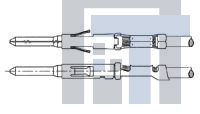 166046-1 Проводные клеммы и зажимы CONTACT PIN SZ 20 XI CRIMP 20-24