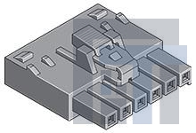 172256-1002 Проводные клеммы и зажимы Ultra-Fit RECEPT HSG 3.50mm S/R 2CIR BLK