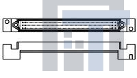 175405-1 Проводные клеммы и зажимы IEC BACK HSG 96P