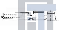 1757299-1 Проводные клеммы и зажимы TAPER PIN,ON STRIP,TIN;53SER