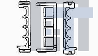 177920-1 Проводные клеммы и зажимы POWER DBL LK PLT 4P