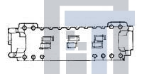 179472-8 Проводные клеммы и зажимы HOLDER FOR CT DBLROW CRIMP 8P