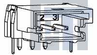 1857192-1 Проводные клеммы и зажимы MQS PIN HEADER CONNECTOR TYPE D