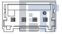 1971032-4 Проводные клеммы и зажимы 4POS HEADER ASSY FOR GIC 2.0 EV