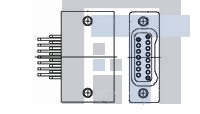 2-1589483-2 Проводные клеммы и зажимы STL037L2HN=SMT CONN