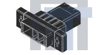 2-179553-4 Проводные клеммы и зажимы 4 POS HOUSING TAB KEY Y