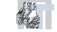 2-282042-2 Проводные клеммы и зажимы AMP MONO-SHAPE 2 POS P.C.B.CON