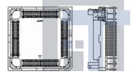 2-822064-4 Проводные клеммы и зажимы 100 POS MICRO-PITCH ASSY