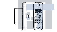 204727-2 Проводные клеммы и зажимы 12 POS. PLUG ASSY.. W/FIXED FEM