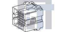 207018-1 Проводные клеммы и зажимы 12 POS RECEPTACLE