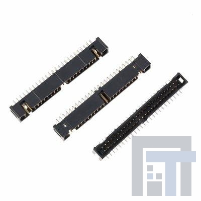 2526-5003-UG Проводные клеммы и зажимы 4 WALL HEADER GRAY 26 PIN .094+ TAIL
