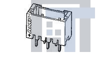 292272-3 Проводные клеммы и зажимы MINI CT SGL ROW POST HDR ASSY V DIP STAG