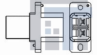 292352-1 Проводные клеммы и зажимы PLUG HOUSING FOR 2P HIGH CURRENT DRAWER