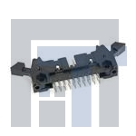 3372-600T02TC Проводные клеммы и зажимы 60 PIN STR NO LATCH/EJECTOR