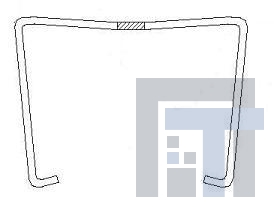 3505-8014 Проводные клеммы и зажимы SHORT RETAINER CLIP