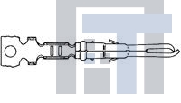 350968-1-(MOUSER-REEL) Проводные клеммы и зажимы MR PIN 26-24 PTPPHBZ Reel of 1000