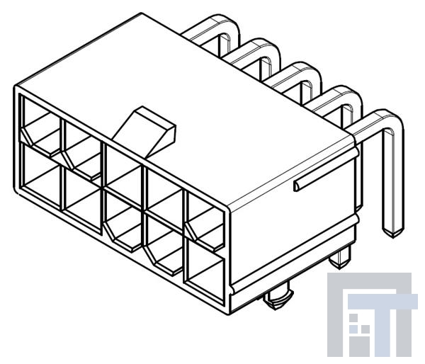 44130-0001 Проводные клеммы и зажимы MINI-FIT