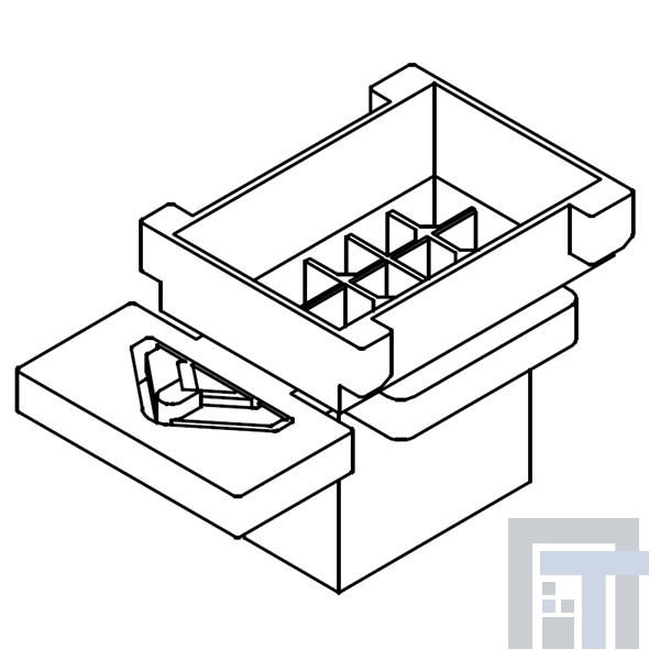 44300-1000 Проводные клеммы и зажимы 3MM MICRO-FIT Plug House 10 CKT