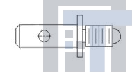 443378-1 Проводные клеммы и зажимы JACKSCREW SKT HEAD