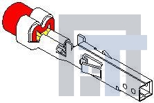 44485-1211-(MOUSER-REEL) Проводные клеммы и зажимы MN-FT TERM 18-24G F Reel of 1000