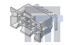 45567-0001 Проводные клеммы и зажимы Mini-Fit 36 Ckt Dual l Row RA Header Assy