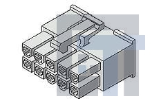 45587-0002 Проводные клеммы и зажимы Mini-Fit Recept 8Ckt 2nd Gen Polz.