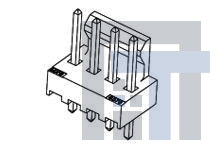 45661-1004 Проводные клеммы и зажимы KK100 Hdr. FRLK with Multipy Mating 4ckt