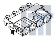 46984-2231 Проводные клеммы и зажимы MiniFit Sr Assy 2 ckt Select Au