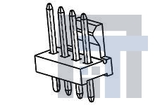 47053-3000 Проводные клеммы и зажимы 4 PIN HEADER WITH FR R WITH FRICTION LOCK