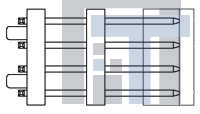 5-1571363-1 Проводные клеммы и зажимы 8 POS 2MM HDR ASSY ,DR,VERT,SMT,LF