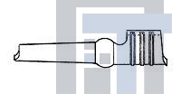 5-42107-2 Проводные клеммы и зажимы TAPER PIN ON STRIP TIN 88SER