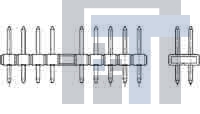 5-5176264-3 Проводные клеммы и зажимы 02 AMPMODU 2MM DR VERT MNT LF