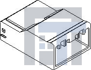 500593-0200 Проводные клеммы и зажимы 2.5 WtW Plg Hsg Sing le Row 2Ckt