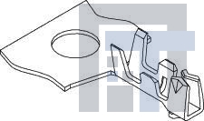 50079-8000-(CUT-STRIP) Проводные клеммы и зажимы PCBLD TERM 26-28G F Cut Strip of 100