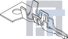 50098-8000-(CUT-STRIP) Проводные клеммы и зажимы 4MM TERM M 18-22AWG CUT STRIP OF 100