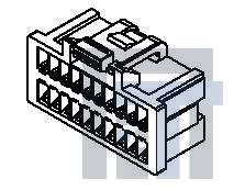 501189-2010 Проводные клеммы и зажимы 20CKT WTB FM HOUSING DUAL ROW