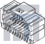 501571-2007 Проводные клеммы и зажимы 20CKT WTB CONN DR RIGHT ANGLE