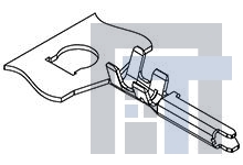 502381-0010 Проводные клеммы и зажимы CLIKMate 1.25 Crimp Term GldPlt 26-28AWG