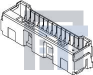 502443-0470 Проводные клеммы и зажимы 4P CLIKMATE RECPT VERTICAL TIN