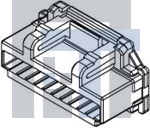 503110-2000 Проводные клеммы и зажимы 1.25 W/B Dual Plug Hsg 20Ckt