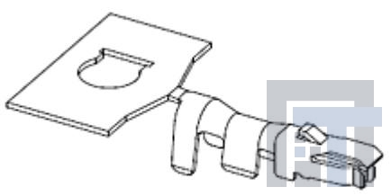 503765-0098 Проводные клеммы и зажимы 1.0 WtB Side latch H=1.5 Rec Term