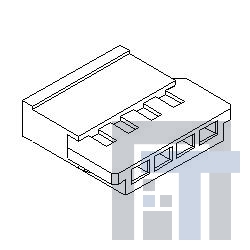 51005-0200 Проводные клеммы и зажимы 2MM W-T-W REC HSG 2