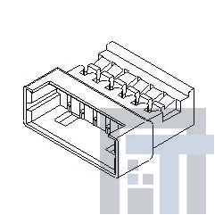 51047-0200 Проводные клеммы и зажимы 2 CKT PLUG HOUSING