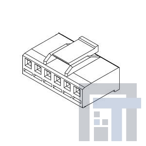 51067-0200 Проводные клеммы и зажимы 2P 1ROW FML HOUSING